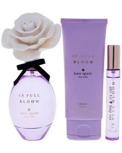 Kate Spade New York Women's In Full Bloom 3pc Gift Set Fragrance