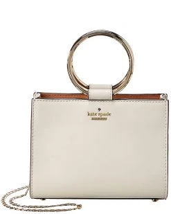 Kate Spade New York White Rock Road Mini Sam Leather Shoulder Bag Women Shoulder Bags