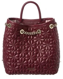 Kate Spade New York Bloom Medium Leather Backpack Women Backpacks