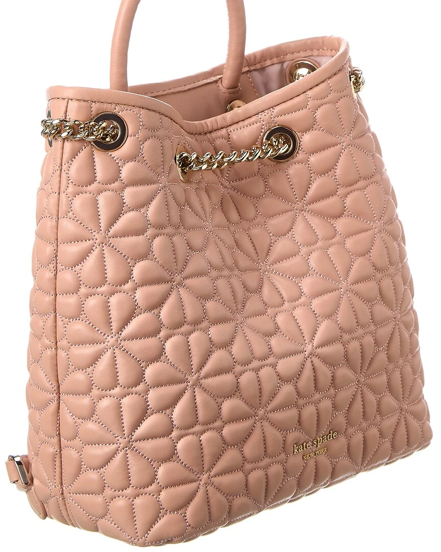 Kate Spade New York Bloom Medium Leather Backpack Women Backpacks 3 Kate Spade New York Bloom Medium Leather Backpack Women Backpacks - Image 3
