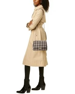 Kate Spade New York Houndstooth Medium Shoulder Bag Women Shoulder Bags -Kate Spade New York shop 1160455735 RLLZ 4