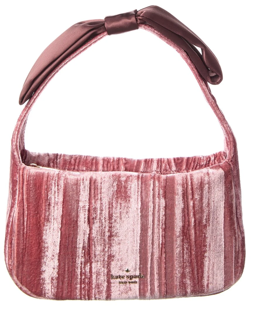 Kate Spade New York Velvet Baguette Women Shoulder Bags 1 Kate Spade New York Velvet Baguette Women Shoulder Bags
