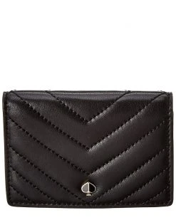 Kate Spade New York Amelia Flap Leather Card Case Women Wallets & Card Cases