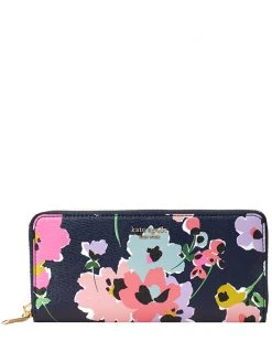 Kate Spade New York Sylvia Wildflower Bouquet Continental Wallet Women Wallets & Card Cases