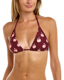 Kate Spade New York Triangle Bikini Top Women Swimwear & Coverups