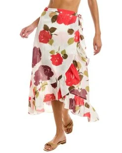 Kate Spade New York Ruffle Pareo Women Swimwear & Coverups