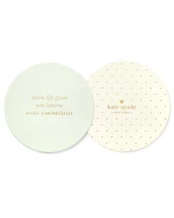 Kate Spade New York Set Of 2 Paper Coaster Set Home Serveware